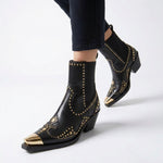Sabine Western Ankle Boots