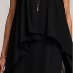 Serena | Layered Chiffon Maxi Dress