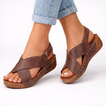 Gianna Leather Sandals