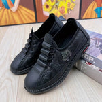Women's Embossed Slip-On Loafers
