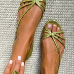Geneva | Gold Sandals Summer Elegance