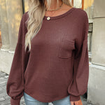 Zeagoo Long Sleeve Backless Hollow Knit Sweater for Women Casual Work Office Loose Fit 2026 | Under