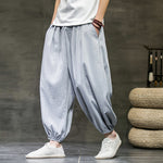 Ice Silk Loose Wide-leg Bloomers