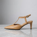 Odelia Leather Heels
