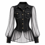 Cassidy Denim Blouse