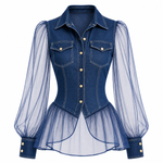 Cassidy Denim Blouse