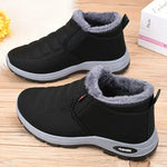Unisex Plush Lined Winter Low Cut Boots