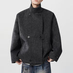 Vintage Twill Loose Woolen Jacket