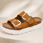 Marina | Double-Buckle Comfort Slides
