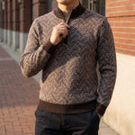 Langham Merino Wool Quarter-Zip