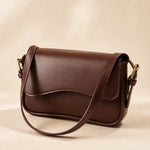 Elara | Curved Flap Shoulder Bag