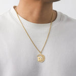 Cat and Moon | Pendant Necklace