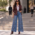 Florence Floral Lace Jeans