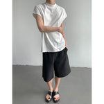 Summer Loose-fitting Mock Neck Vest