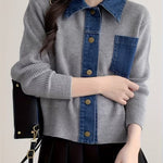 Adele Contrast Coat