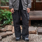 Japanese Three-proof Quick-drying Detachable Pockets Loose Trousers