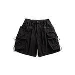 Large Pockets Loose-fitting Casual Shorts