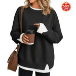 Women's Layered Look Relaxed Sweatshirt