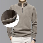 Men's Half Zip Long Sleeve Top