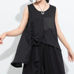 Women's Irregular Loose Sleeveless Tank Top