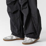 Japanese Retro Thin Loose Scimitar Pants