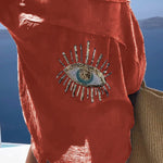 Casual Sequin Beaded Shirt