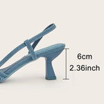 Delizia Denim Heels