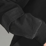 Multi-pocket Pullover Zip-up Sweatshirt