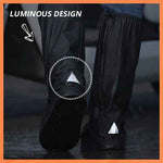 All-Weather Waterproof Boot Covers with Reflective Zip