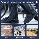 All-Weather Waterproof Boot Covers with Reflective Zip
