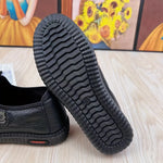 Women's Embossed Slip-On Loafers