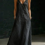 Vera | Long Denim Dress with Buttons