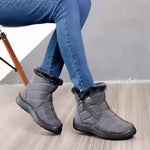 Women's Fuzzy Lined Slip-On Winter Boots