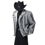 Large Fur Collar Warm Reversible Jacket