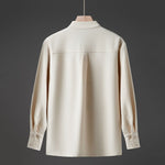 Vintage V-neck Cardigan Shirt