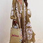 Oversize Boho Printed Maxi Dress