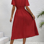 "La Scintilla | Elegant Polka Dot Dress Élisa" can be rewritten as:

"La Scintilla | Chic Polka Dot Dress Élisa"