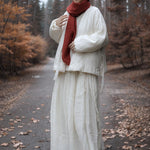 Double-sided Mulberry Silk Cotton Lace-up New Chinese-style Cotton Coat