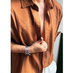 Solid Color Loose Casual Shirt