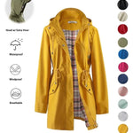 Women's Lightweight Hooded Rain Jacket
