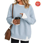 Women's Layered Look Relaxed Sweatshirt