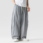 Retro Quick-drying Pleated Outdoor Trousers