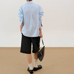 Fake Two-piece Loose Lapel Shirt