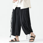 Ribbon Loose Casual Pants