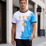 KZZ Crew-neck short-sleeve sports T-shirt