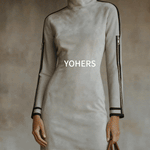 24-Hour-Shipping Gray Faux Suede Mock Neck Mini Dress With Zip Sleeve Detail