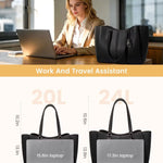 Women’s Multi-Compartment Laptop Tote Bag