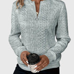 Nora™ | Sweater with Zipper