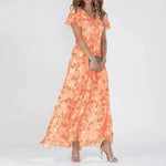 "La Scintilla | Élina Floral Long Dress" can be rewritten as "La Scintilla | Élina Floral Long Dress.