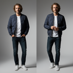 Brenton Quilted Bomber Jacket